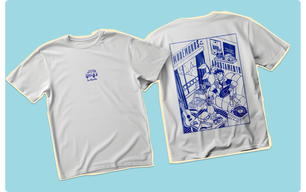 Camiseta ilustración Apartamento