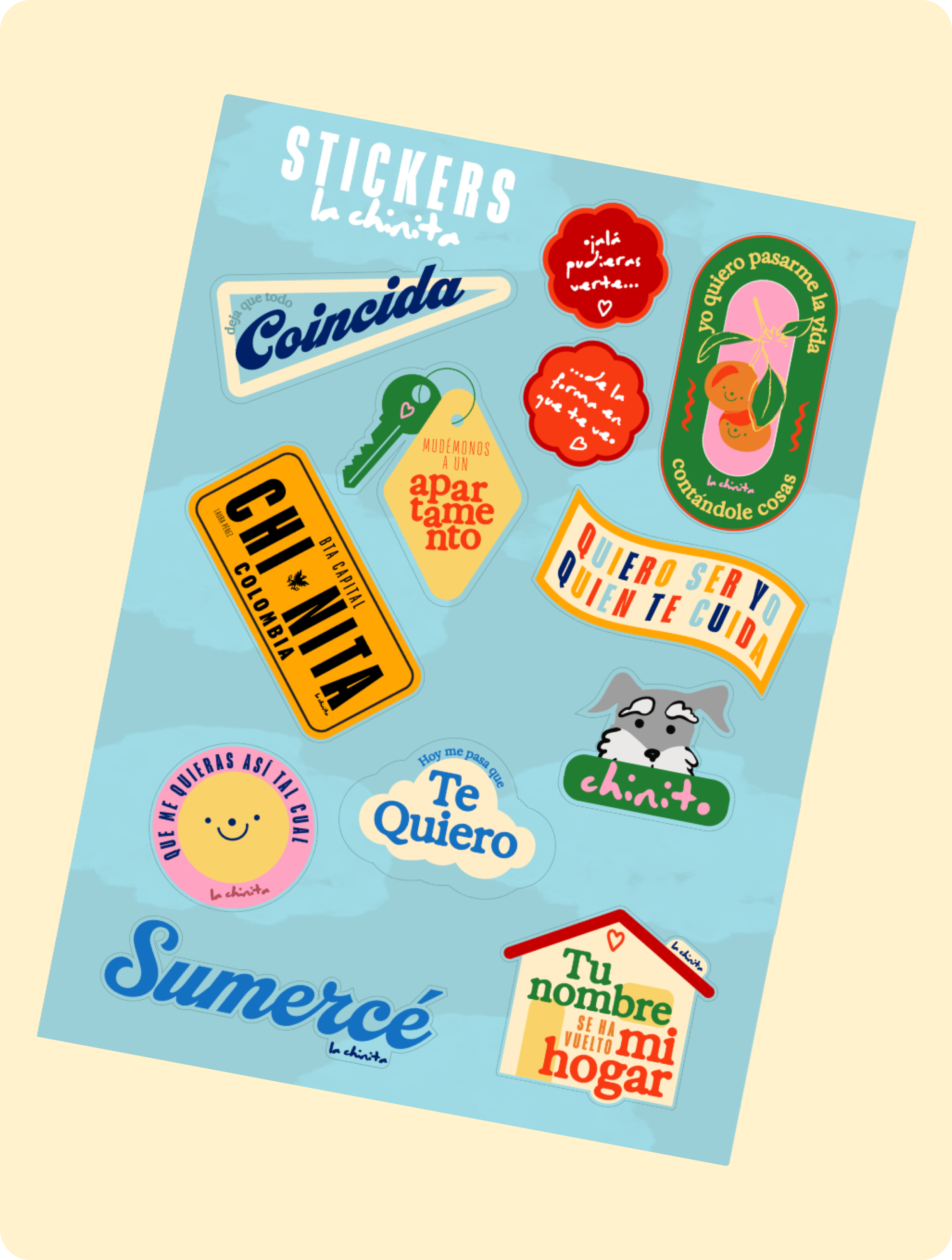 Stickers La Chinita